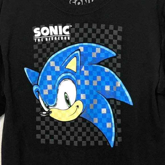 🏃🏻‍♂️‍➡️Kids S/S T-Shirt Sonic the Hedgehog | Black | Medium - Picture 3 of 8